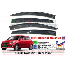 Suzuki Swift AZG (2nd Gen) 2011-2017 AG Door Visor Air Press Wind Deflector (Big 12cm Width)